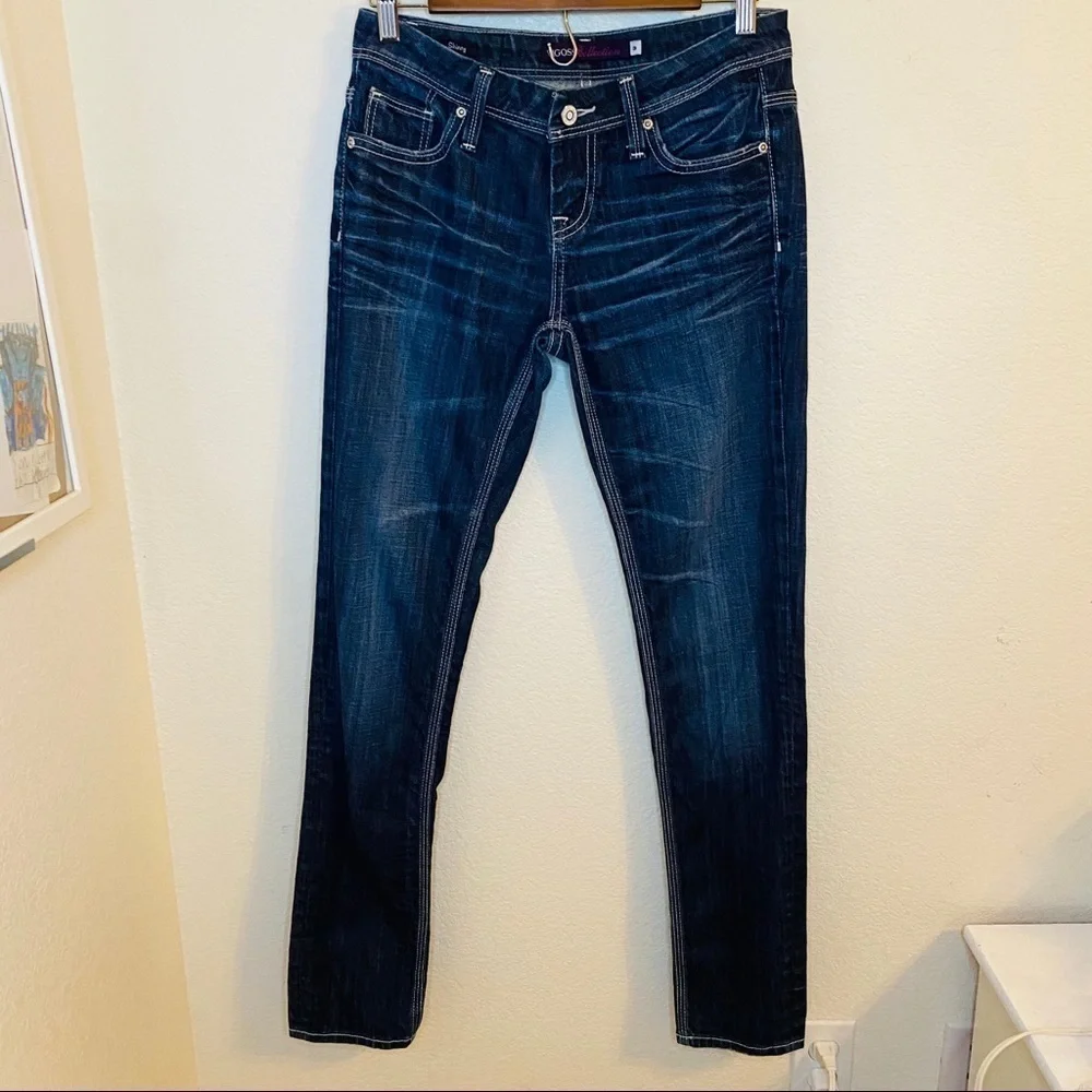 Vigoss Collection Skinny Dark Wash Jeans Size:3 - Picture 1 of 4